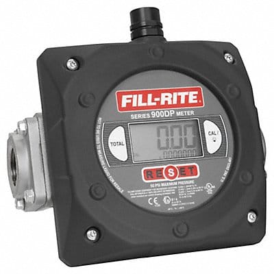 Flowmeter 50 PSI 40 GPM 1-1/2in. Digital