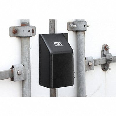 Padlock Guard 4 in Steel Black