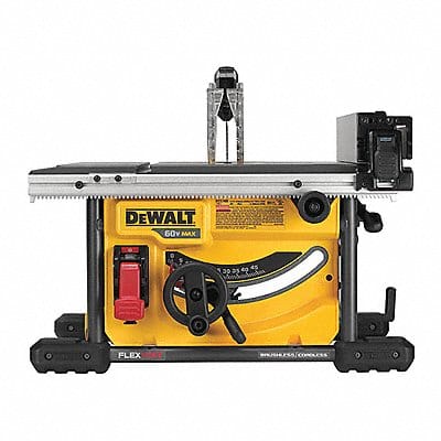 Cordless Table Saw 5800 RPM 60.0VDC