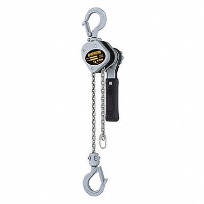 Mini Lever Chain Hoist 500 lb 15 ft Lift