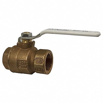 Ball Valve 2-Way Lead-Free Bronze 1 in.