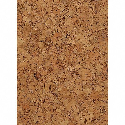 Cork Sheet L 24 in Plain Backing PK5