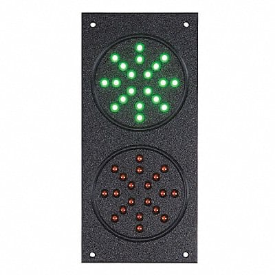 Exterior Traffic Lights Plastic Black