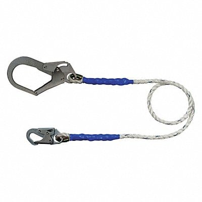 Positioning Lanyard White Fixed