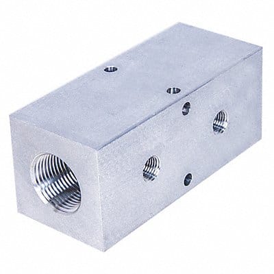 Manifold Aluminum 2Outlets 6 L