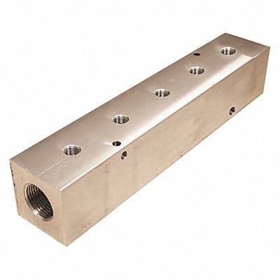 Manifold Aluminum 5Outlets 12 L