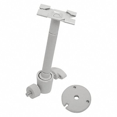 Camera T Bar Pedestal Mount White