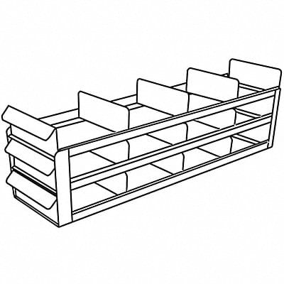 Freezer Rack Drawer 4 x 3 SS