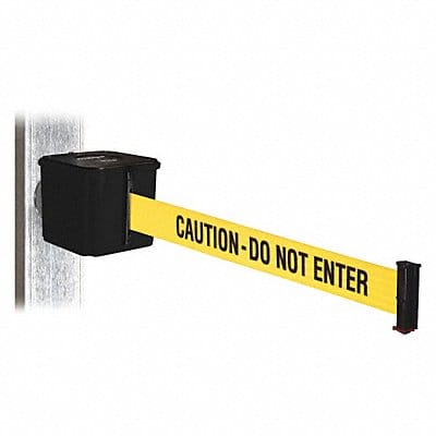 Belt Barrier Black Magnet 20ft.L