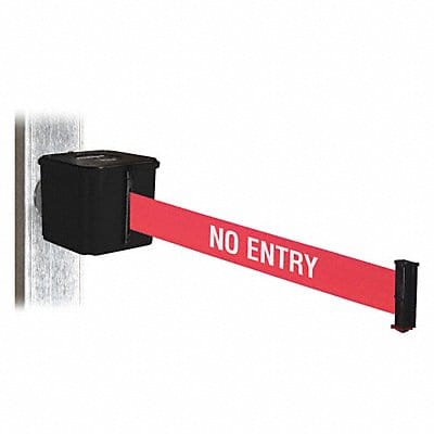 Belt Barrier Magnet Red/White Text Belt