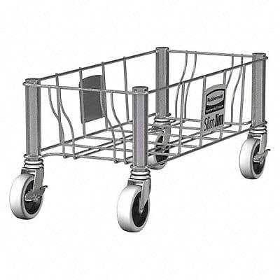 Container Dolly 100 lb Single 9 H Gray