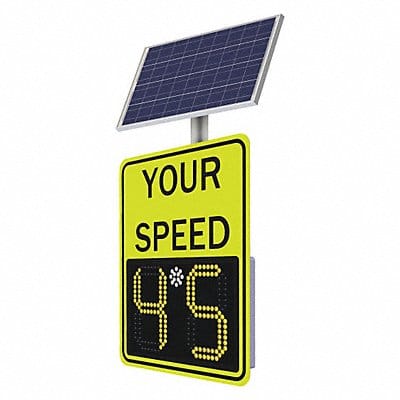 LED Radar Speed Sign Aluminum 29 x 23