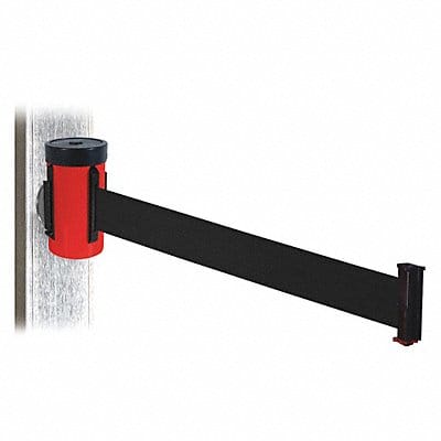 Belt Barrier Red Magnet Blk Belt 10ft. L