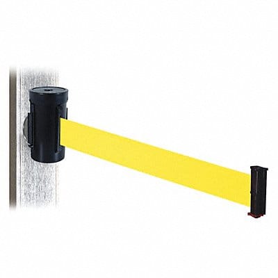 Belt Barrier Blk Magnet Ylw Belt 10ft. L