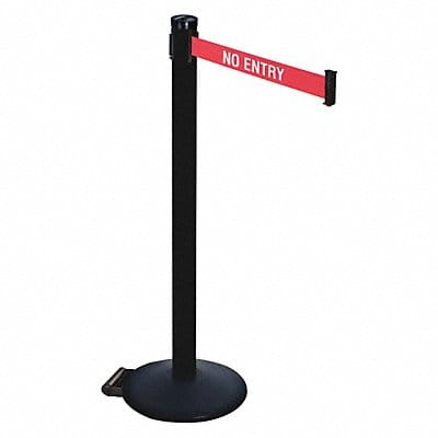 Barrier Post 2 in Belt W No Entry