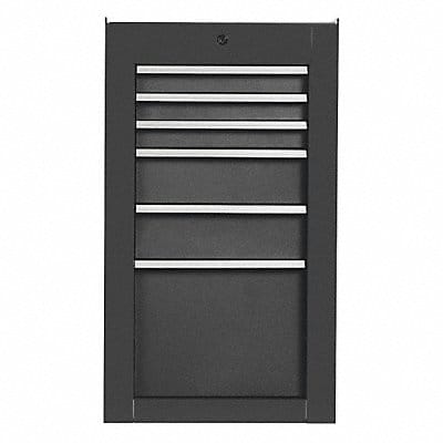 High Gloss Black Heavy Duty Side Cabinet