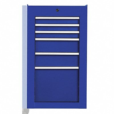 High Gloss Blue Heavy Duty Side Cabinet