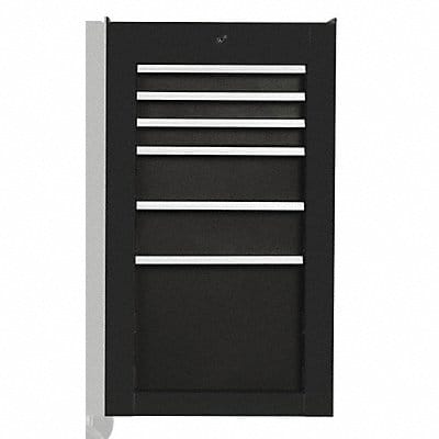 High Gloss Black Heavy Duty Side Cabinet