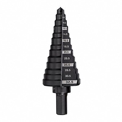 Step Cone Drill 5mm to 32.5mm HSS