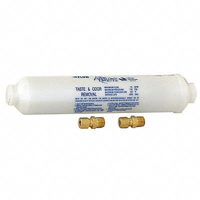 Inline Water Filter 0.8 gpm 10 H 125 psi