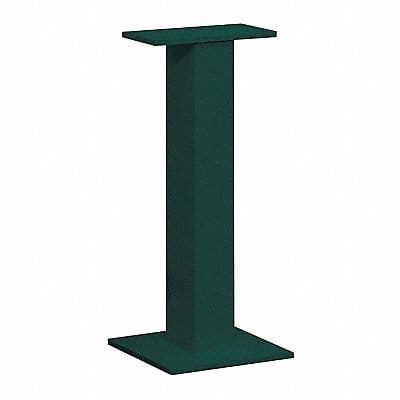 Standard Pedestal Green 30-1/2in H 20 lb