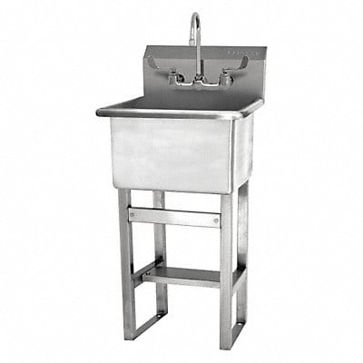 SaniLav Util Sink Square 18inx18inx12in