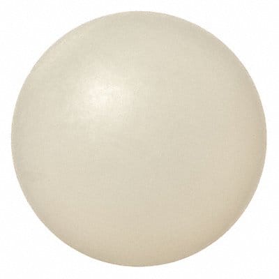 Plastic Ball 1 in Dia Polypropylene PK10