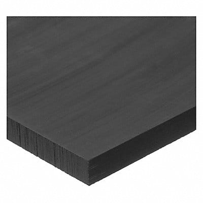 Rectangle AcetalCopol 3 x24 2 T Blk Opq