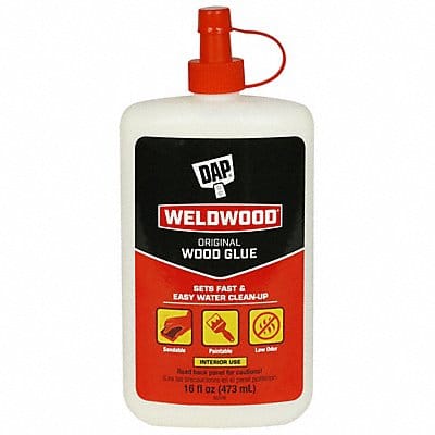 Wood Glue 16 fl oz Bottle Container