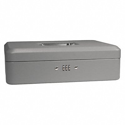 Cash Box Compartments 6 2-1/4 in H