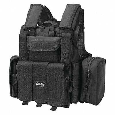 Tactical Vest Nylon Outside Pockets 7