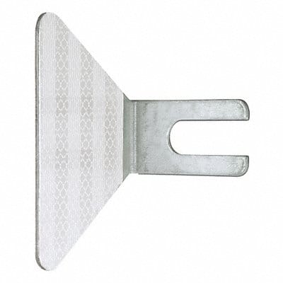 Bolt-On Guardrail Reflector Steel PK50