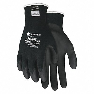 Cut Resistant Gloves A3 M Black PR