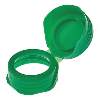 Cap 34 mm Dia Green PK1000