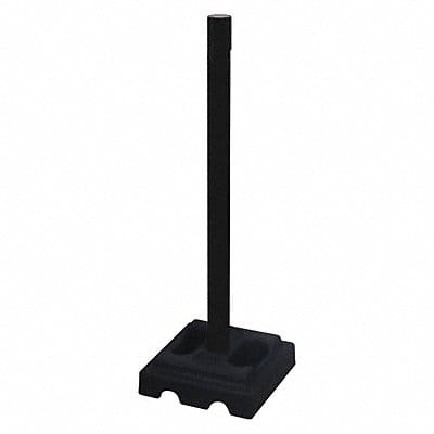 Belt Barrier Receiver Post Black Color