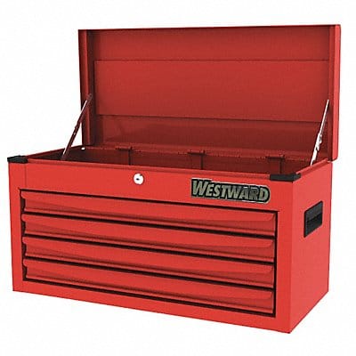 Powder Coated Red Light Duty Top Chest