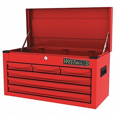 Powder Coated Red Light Duty Top Chest