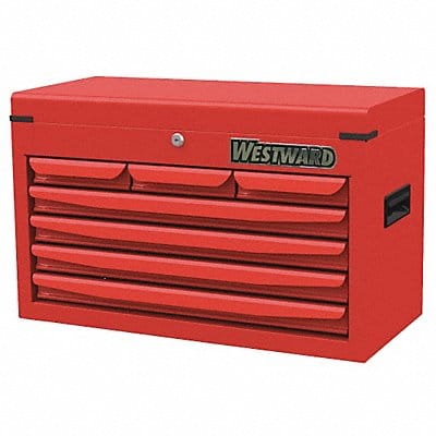 Powder Coated Red Light Duty Top Chest