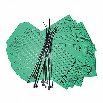 Inspection Tag Paper Stock Grn 9 L PK25