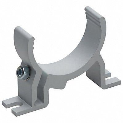 Clip-On Bracket Silver Steel