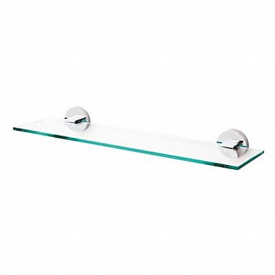 Towel Shelf Glass 17 in Overall W