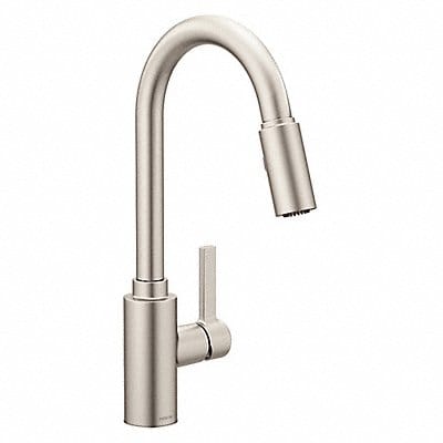 Gooseneck SS Moen Gena Brass 1.5gpm