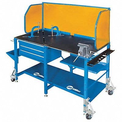 Welding Table 35 in H 27 in D 57 in W