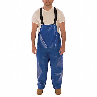 D8971 Rain Bib Overall XL Blue Polyurethane