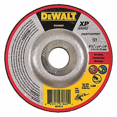 Abrasive Cut-Off Wheel 4-1/2 Wheel dia.