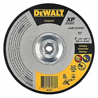 Abrasive Cut-Off Wheel 9 Wheel dia.