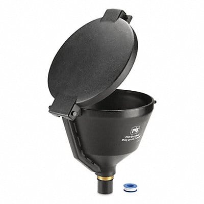 K7660 Drum Funnel Black Polyethylene NPT