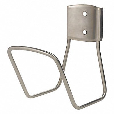 Garden Hose Hanger SS 5 1/4 in W Silver