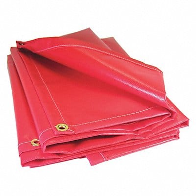 Tarp Red 12 x 14 ft Cut Size