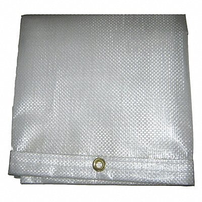 Tarp White 12 x 20 ft Cut Size